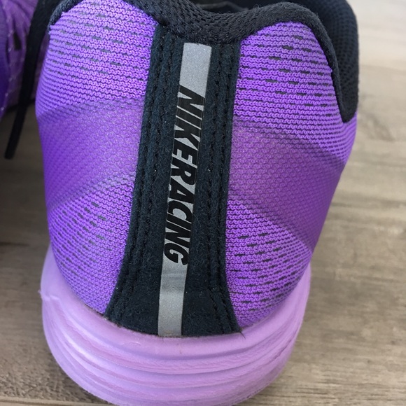 NIKE ~ lunaracer 3 purple & black flywire sneaker - Picture 5 of 8